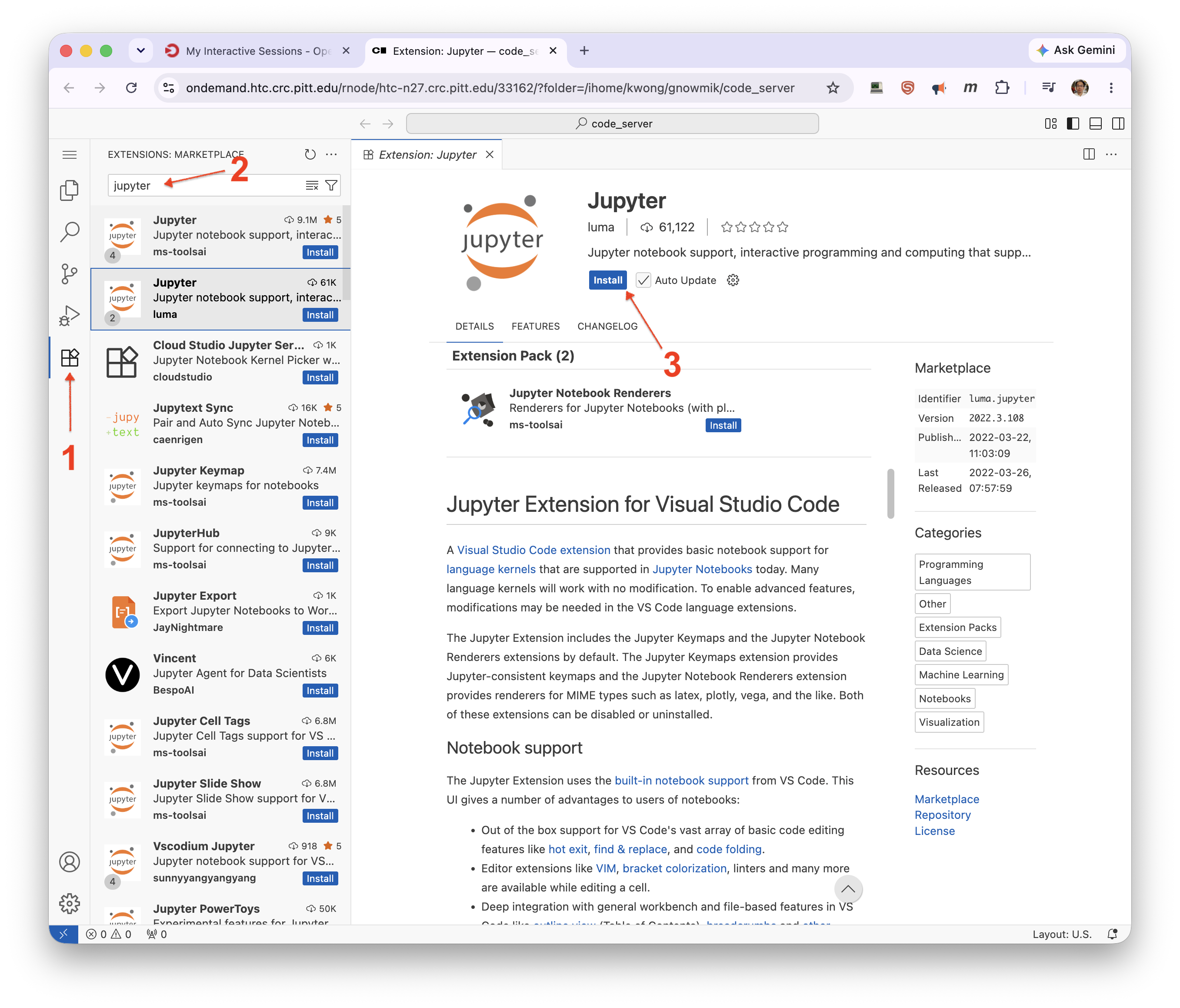 Extension: Jupyter