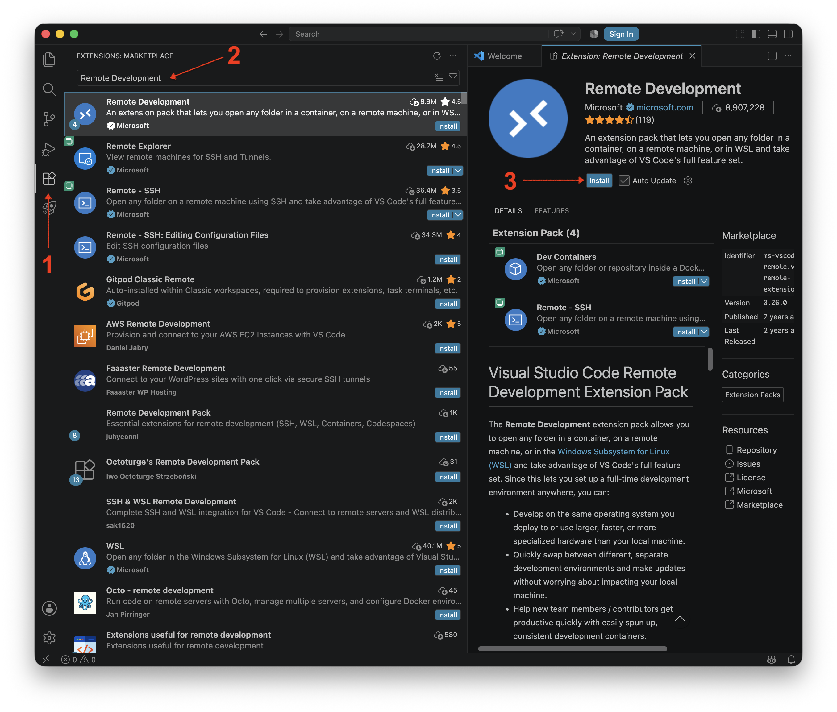 vscode extensionform